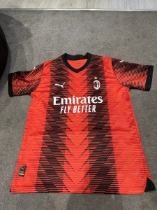 AC Milan FC Football Shirt Men’s Size M Medium Excellent Condition for sale on Ebay