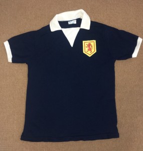 Scotland Football Shirt Barralan Number 6 On Rear World Cup for sale on Ebay