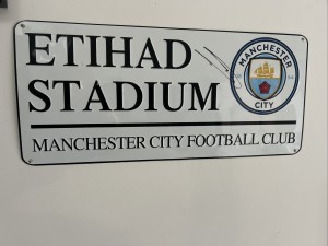 Signed Kevin de Bruyne Man City Plaque Manchester City for sale on Ebay