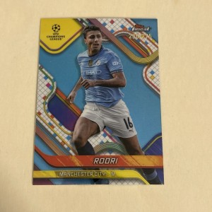 Topps Finest Champions League 25 Rodri /275 Manchester City for sale on Ebay