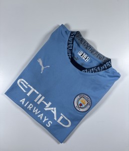 Authentic Puma Manchester City 2024/25 Home Shirt. Size Large. for sale on Ebay
