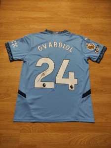 Josko Gvardiol Signed Manchester City Shirt With Exact Photo Proof 📸 for sale on Ebay