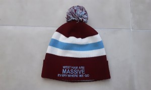 BNWOT  RARE West Ham are massive ,everywhere we go bobble hat⚒️ for sale on Ebay