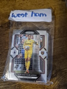 West Ham United Mixed Set Bundle Topps Panini Cards for sale on Ebay