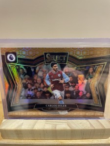 Carlos Soler (West Ham) Panini Select, Honeycomb Case Hit for sale on Ebay