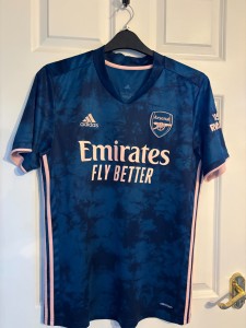 Genuine Adidas Arsenal 2020/21 Third Away Shirt Large for sale on Ebay