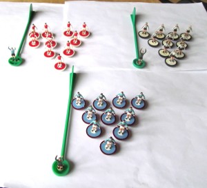 SUBBUTEO Collection 3 x Zombie Teams Nos 74 Aston Villa, 16 Arsenal, Newcastle for sale on Ebay