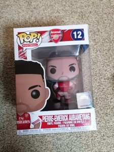 Funko Pop Arsenal #12 Pierre-Emerick Aubameyang Arsenal Football for sale on Ebay
