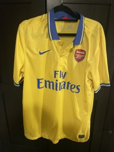 Original Nike Arsenal 2013/2014 Away Shirt Mens Large for sale on Ebay