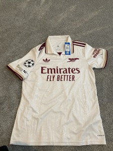 Adidas Arsenal FC Mens Medium 2025/26 third shirt Eze 10 Brand New CL for sale on Ebay