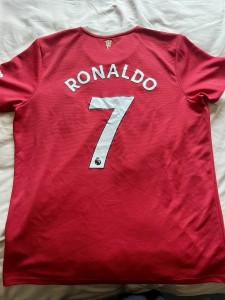 Manchester United XL 21/22 Home Shirt RONALDO 7 for sale on Ebay