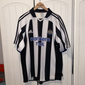 Newcastle United FC 2003/05 Home Shirt Large Excellent Condition Original Adidas for sale on Ebay