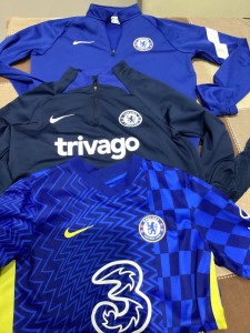 Nike Chelsea FC kids football shirt large 158-170cm & 2 x tracksuit tops for sale on Ebay