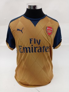 Arsenal FC 2015/16 Official PUMA Short Sleeve Away Football Shirt - Adults L for sale on Ebay