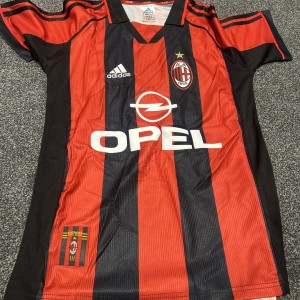 Paolo Maldini 3 AC Milan Football Shirt Size Small New With Tags for sale on Ebay