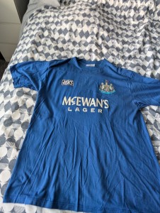 Vintage Early 90's Newcastle United Training Top XLarge for sale on Ebay