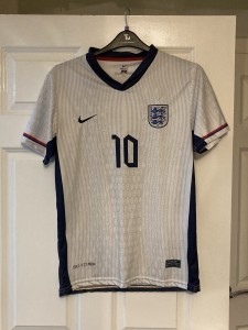 England Football Replica Shirt No10 Bellingham Size Medium  for sale on Ebay