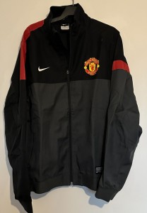 Vintage Nike Manchester United Player Issue Travel Jacket Top - Large for sale on Ebay