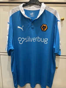Wolves Wolverhampton Wanderers 2015/16 Men’s Away Shirt Puma Size XXL  for sale on Ebay