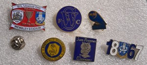SHEFFIELD WEDNESDAY FC BADGES 2 for sale on Ebay