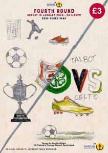 AUCHINLECK  TALBOT v CELTIC   OFFICIAL CUP PROGRAMME 18/1/2026      for sale on Ebay