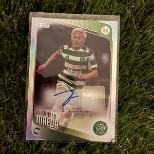Daizen Maeda Celtic Auto Topps Flagship Card 2026 for sale on Ebay