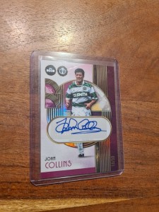 Topps Deco Celtic Glasgow John Collins Auto /50 Legends for sale on Ebay
