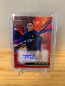 Robbie Keane /5 Auto Topps Finest 2022 Inter Milan Tottenham for sale on Ebay