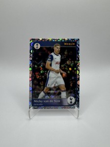 2024-25 Topps Merlin Micky Van De Ven Vintage Merlin Refractor Card - Tottenham for sale on Ebay