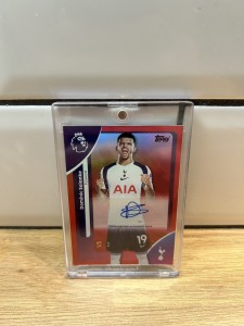 Dominic Solanke Auto 1/5 Topps 2025/26 Premier League Tottenham Rare Card for sale on Ebay