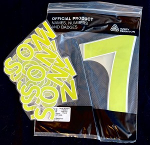 Tottenham Son 7  Football Name/Number 2021/22 spurs Player Issue Pack of 15 for sale on Ebay