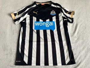 Newcastle United F.C. 2014 - 2015 Home Football Shirt Puma Adult M Medium for sale on Ebay