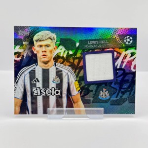 2025-26 Topps Flagship UCC Lewis Hall Player-Worn Relic Card - Newcastle United for sale on Ebay