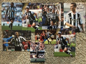 Newcastle United 8x Signed Photos [Inc. Lee Clark, Bob Moncur, Kieron Dyer] for sale on Ebay