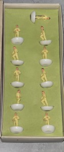 Subbuteo Tracksuited Yellow Team In Correct Tracksuit Box RARE for sale on Ebay