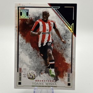 Yoane Wissa 2024-25 Panini Impeccable Premier League Gold 06/10 #102 Brentford for sale on Ebay
