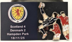 Scott Mctominay Scotland Pin Badge for sale on Ebay