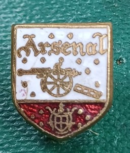 RARE England Arsenal FC Football Club Enamel Pin Badge 2 for sale on Ebay