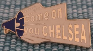CHELSEA FC BADGE - COME ON YOU CHELSEA BADGE  for sale on Ebay