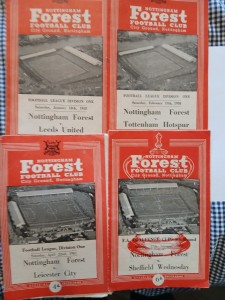 4 x NOTTINGHAM FOREST Home programmes 1958/1961/1962 Bargain 50p each for sale on Ebay