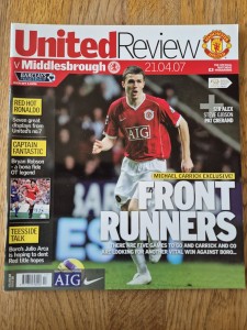 2006/07 Manchester Utd V Middlesbrough Premier League Football Programme VGC for sale on Ebay
