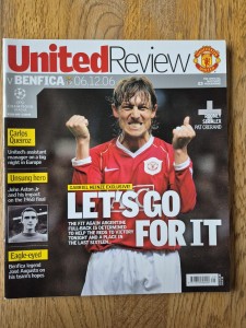 2006/07 Manchester Utd V Benfica Champions League Programme VGC for sale on Ebay