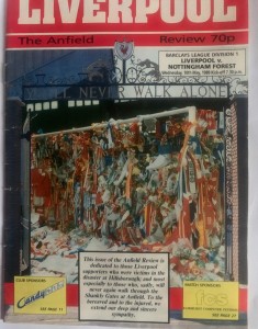 LIVERPOOL V NOTTINGHAM FOREST 1988/89 DIVISION 1 PROGRAMME for sale on Ebay