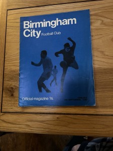 Birmingham City v Chelsea Programme 1968/69 for sale on Ebay