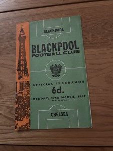 Blackpool v Chelsea Programme 1966/67 for sale on Ebay