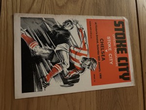 Stoke City v Chelsea Programme 1967/68 for sale on Ebay