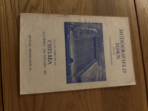 Huddersfield Town v Chelsea Programme 1966/67 for sale on Ebay