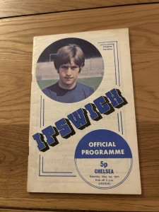 Ipswich Town v Chelsea Programme 1970/71 for sale on Ebay