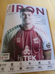 Scunthorpe United V Aldershot 25 Oct 2025 for sale on Ebay