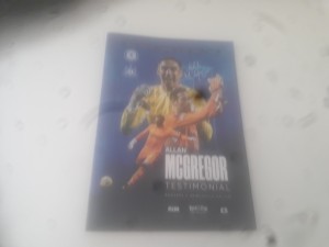 Rangers V Newcastle Alan McGregor testimonial 18.7.23 for sale on Ebay